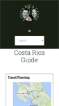 Mobile Screenshot of costa-rica-guide.com